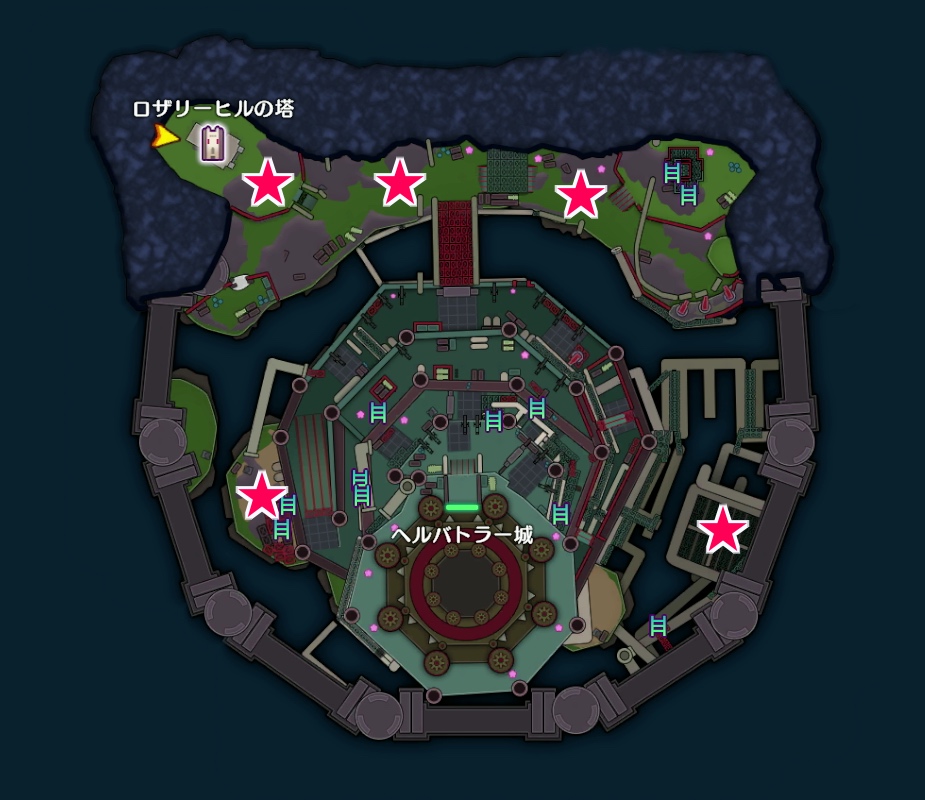 ルバンカの出現場所画像