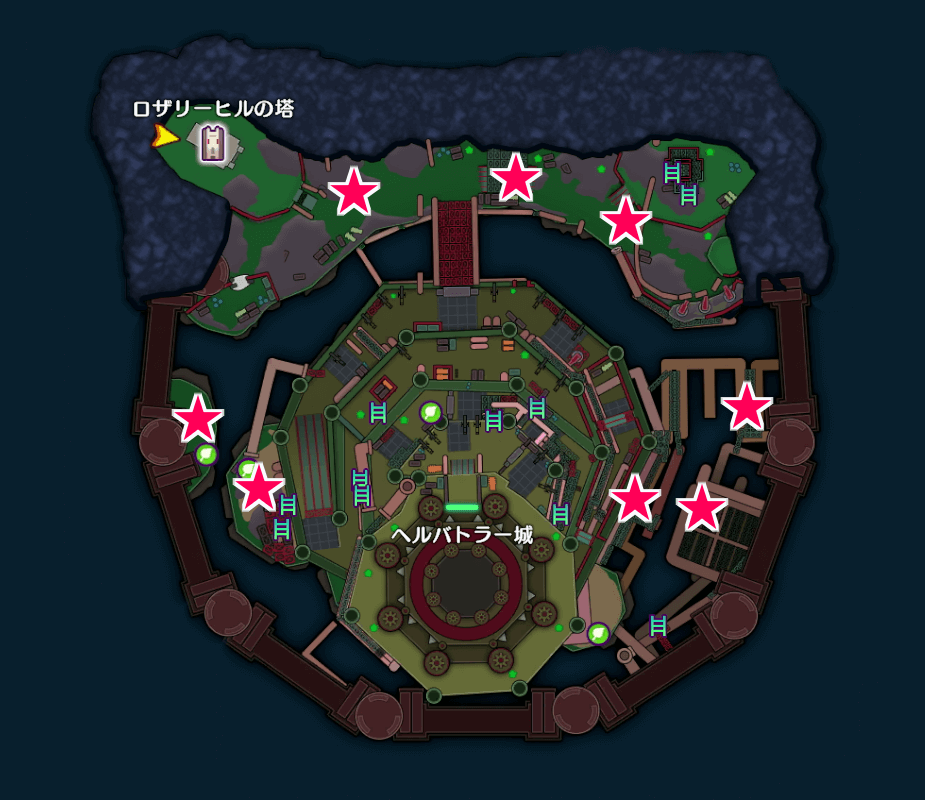 キラーピッケルの出現場所画像