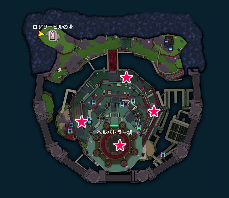 かくとうパンサーの出現場所画像