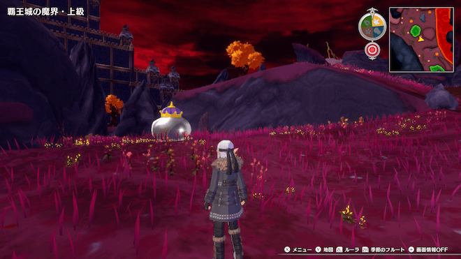 覇王城の魔界・上級のメタルキングの出現場所③