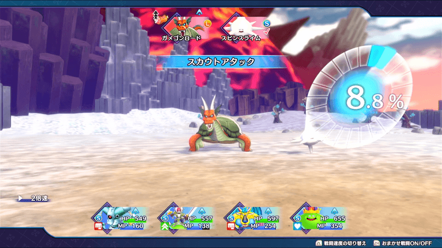 肉を使うとスカウトしやすくなる