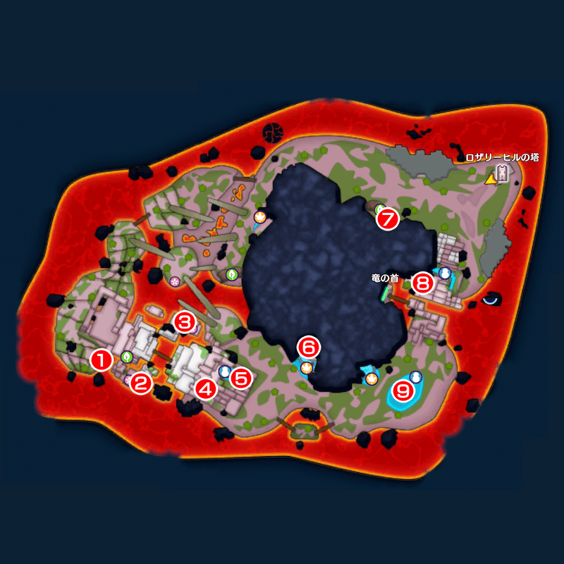 【煉獄峠の魔界】上級のマップ