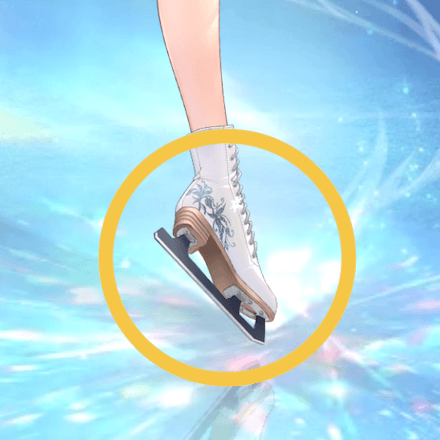 少女廻戦のピッタリな靴のタップする場所