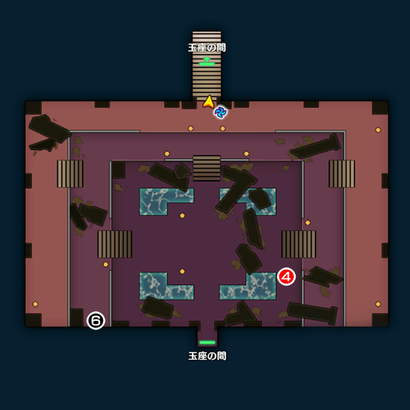 【災厄の魔宮】高層のマップ