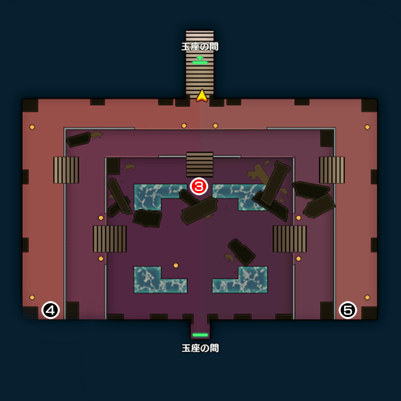 【災厄の魔宮】高層のマップ