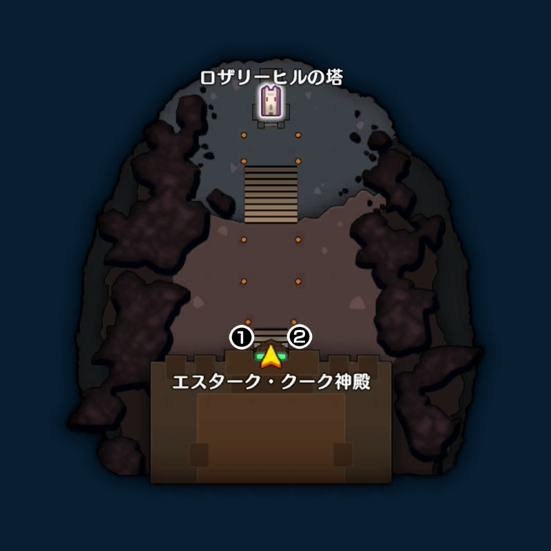 【災厄の魔宮】高層のマップ