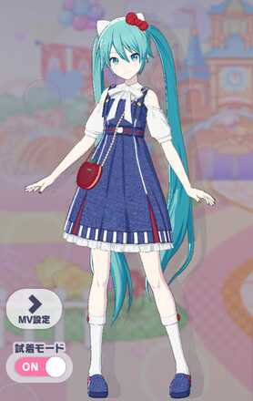 アップルピクニックコーデ