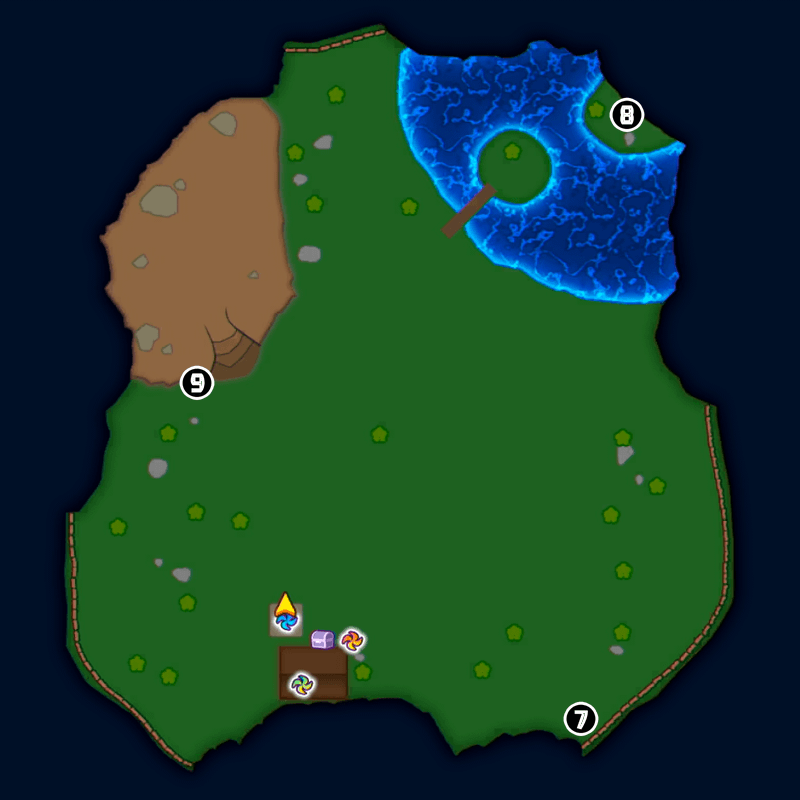 【人間界】牧場のマップ