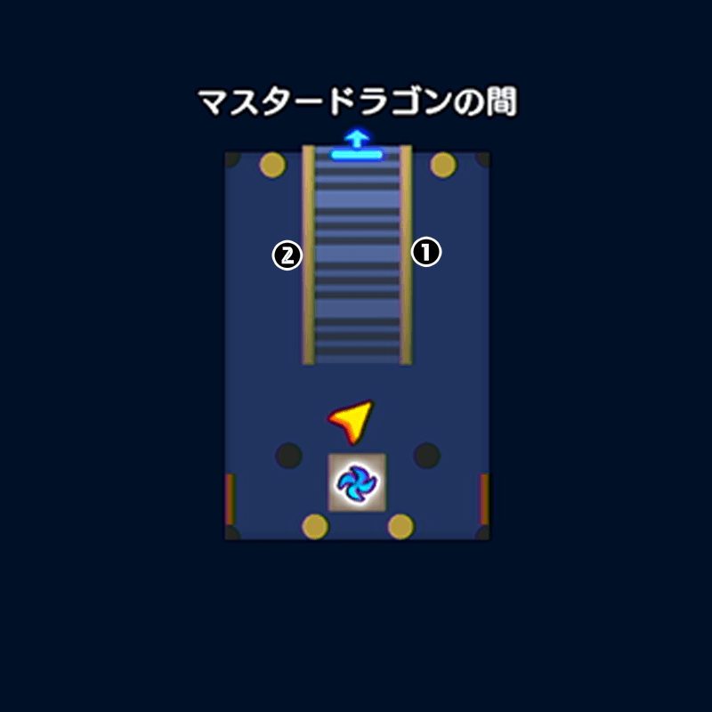 【人間界】天空城のマップ