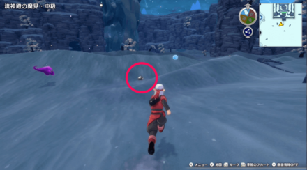 流神殿の魔界メタルスライム1