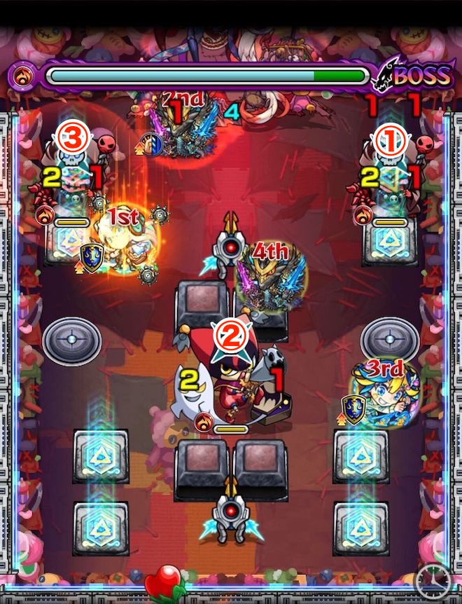 ママゴアシ ボス1 覚醒前