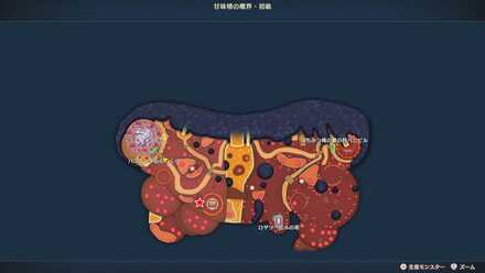 まふうじのこな×3（秋）の場所マップ