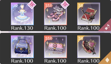 オリジナルコーデ+スターリー1+ヴァーゴ2+レオ2