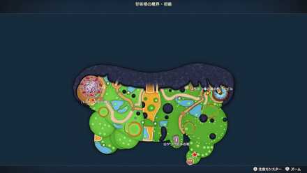 活力のおまもり（夏）の場所マップ