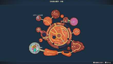 魔法使いのゆびわ(秋)の場所マップ