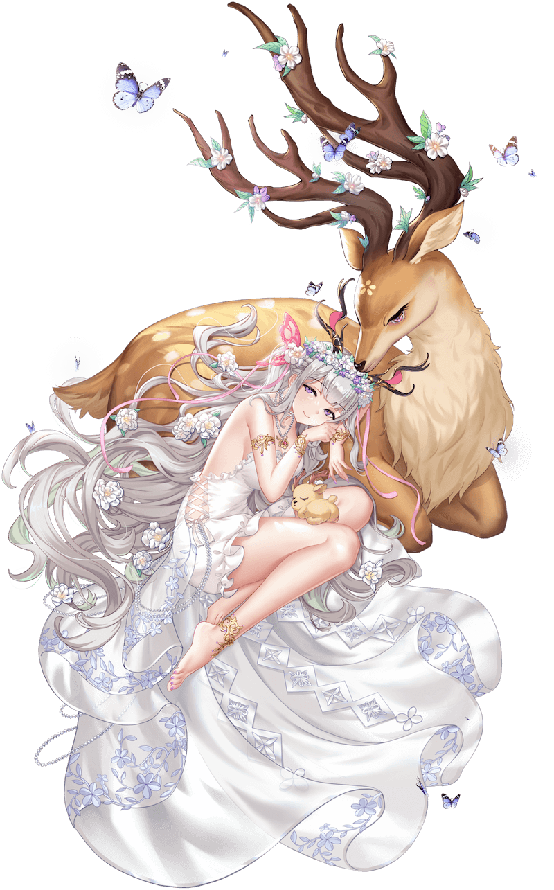 ［森と鹿の歌］小松姫の画像