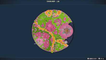 経験値の書メタキン(春)の場所マップ