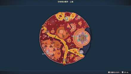 しもふりにく(秋)の場所マップ