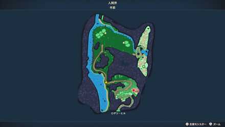 上やくそう×3(夏)の場所マップ