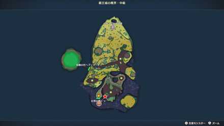 けもの道の証(夏)の場所マップ