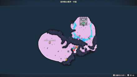 つむじ風の証（春）の場所マップ