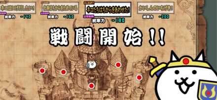 ネコたちはちからをあわせた