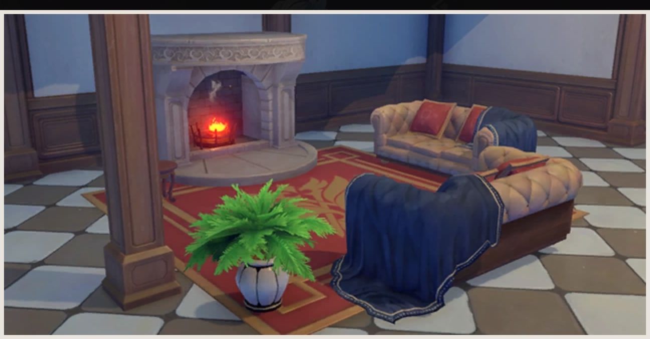 ゲストルームの暖かさ