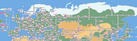 ヨーロッパ拡大マップ