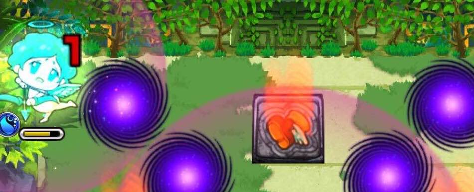 天使の反撃で防御ダウン