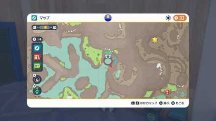 ゼニガメの出現場所