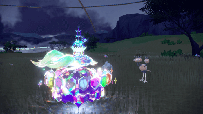 虹テラスをするとステラフォルムに変化