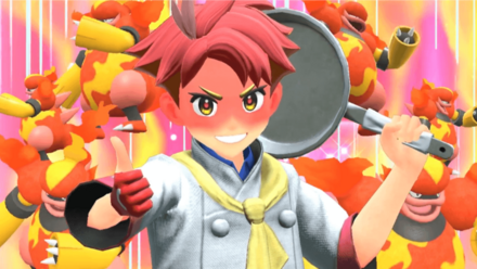 サンドイッチ食事シーン