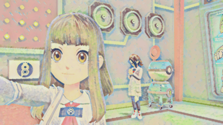 ペイントタッチのエフェクト