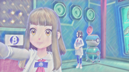 キラキラタッチのエフェクト