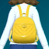 エナメルリュック（イエロー）画像