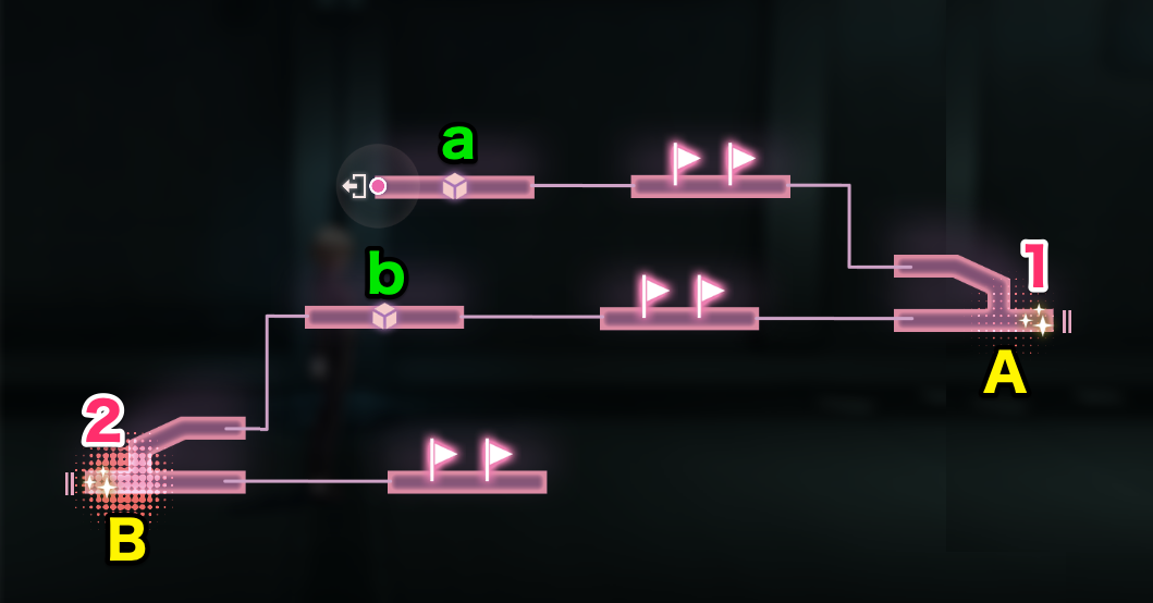ダンジョン「横須賀 軍研究所」のマップDay2