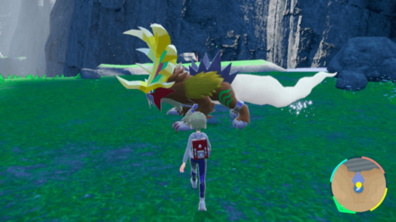 ウガツホムラに話しかける