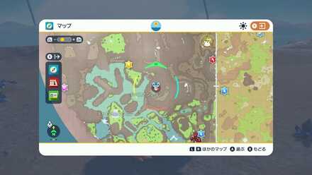 バサギリ出現マップ