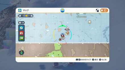 実際にいた場所