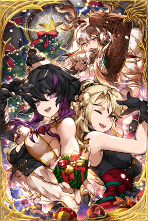 聖夜にきらめく星の画像