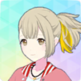 ピュアハート・フリルジャケットヘアスタイル