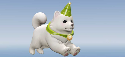 走れサモエド画像