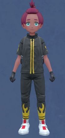 ジャージセットアップ（ブラック×ゴールド）画像