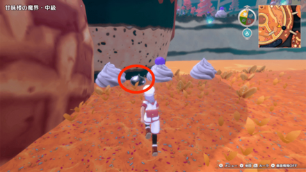 甘味楼中級メタルスライムの場所