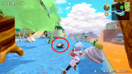 甘味楼中級メタルスライムの場所