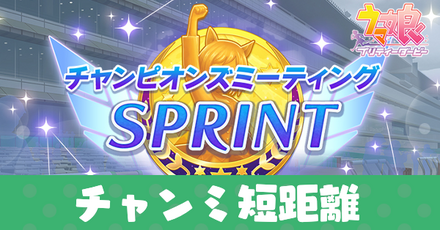 チャンミ短距離