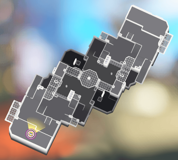 タカアシ経済特区のナワバリバトルマップ