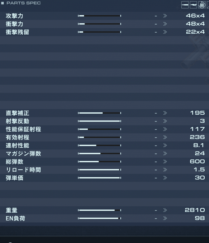 MA-E-210 ETSUJINの性能