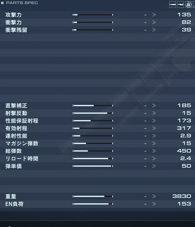 RF-025 SCUDDERの性能