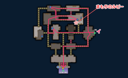 ヘルバトラー城3階